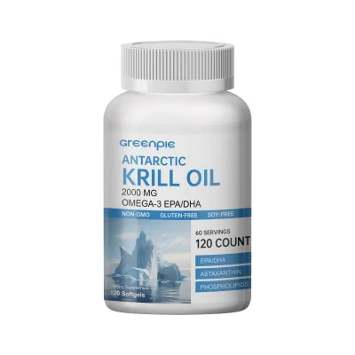 OEM 2000mg Omega-3 Epav DHA Softgels Premium Burpless Fish Oil Omega 3 Supplements Fatty Acids Capsules