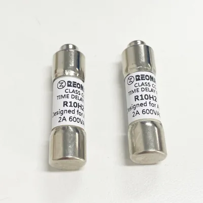 2A 600V Class CC Time Delay Cylindrical Midget Fuses 10X38 Fuse Link Same As Fuse ATMR2
