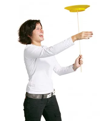 Gym Wholesale 9" Spinning Plate, Circus Juggling Children Party Gift for Assorted Colors