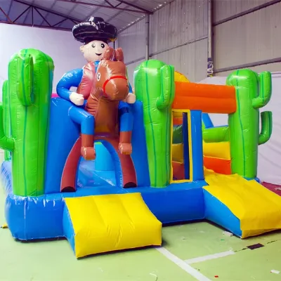 2025 Hot Sales Animal Shape Bouncy Castle Shark Cute Shape Inflatable Trampoline PVC Child-friendly Inflatable Park