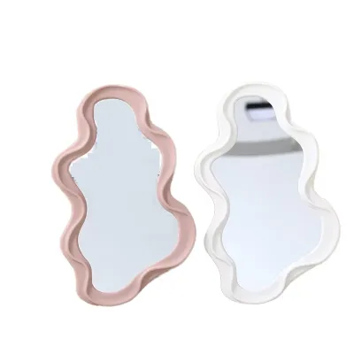 Asymmetrical Wall-Mounted Mirror, Creative Unique Decorative Mirrors