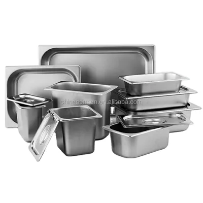 Restaurant Hotel Supplies China manufacturer variety Good Quality Stainless steel GN pan for holding food