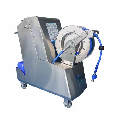 Industrial Foam Cleaning Machine for Food Plant Equipment Floor Wall Rinsing Foaming Sanitizing Sanitation Unit