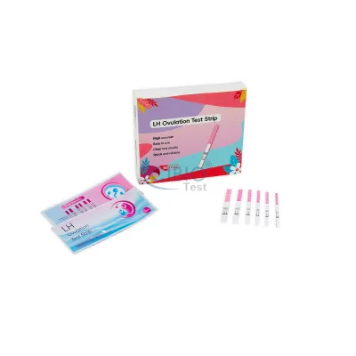 3 Years Shelf LIfe 25mlU/ 10miu Urine Pregnancy and LH Test Strip