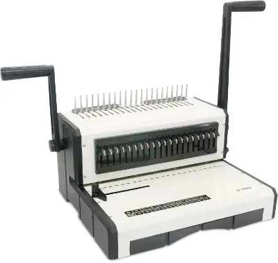 S950 Heavy Duty Comb Binding Machine Soft Ring Notebook Soft Wire Binding Machine