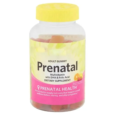 Fertility Multivitamin Folic Acid Prenatal Gummies With Vitamin K2 Methylated Folate Vitamin B6