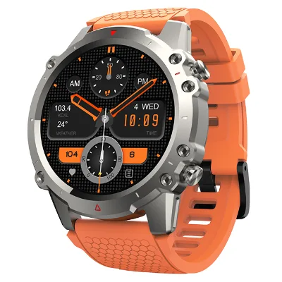 IP68 Waterproof Touch Screen Fitness Tracker Smart Watch with Heart Rate Monitor DM52