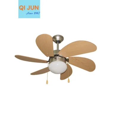 127V 110V 60Hz 42 Inch 56 Inch Decoration Ceiling Fan with LED Light E27 Lamp Holder Home Decorate Ceiling Fan