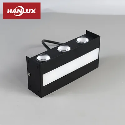 4W/8W/10W LED Outdoor Wall Light IP65 Rated Aluminum Body 185-265V Wall Lamp for Pathway & Courtyard Lighting