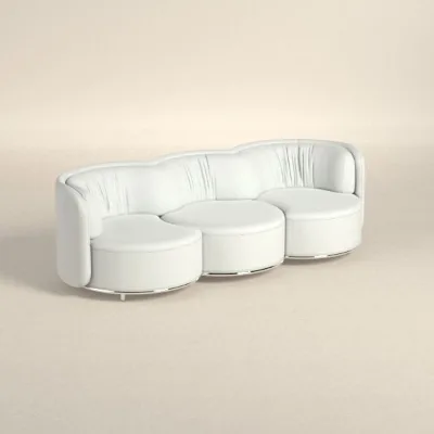 Foshan Furniture Modern Leather Withe Sofa Set Couches Luxury Living Room Designer Luxury Sofa Set