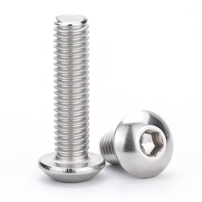 Hexagon Screw M12 304 A2-70 Dacromet ISO7380 Hexagon Socket Bolt Hexagon Socket Head Button Screw