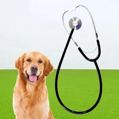 Veterinary Stethoscope Medical Portable Sthethoscope Vet Animal Use