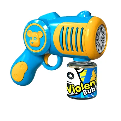 Automatic Bubble Shooter Gun Toy Strictly Use Violent Bear Handheld Plastic Bubble Toy Classic Toys