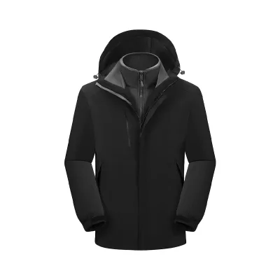 Waterproof Windproof Warm Soft Shell Outdoor Jacket With  Fleece Inner Liner