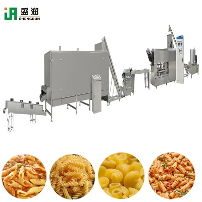 Industrial Multi-Shape Elbow Pipe Fusilli Shell Pasta Processing Equipment Pasta Macaroni Manufacturing Machinery