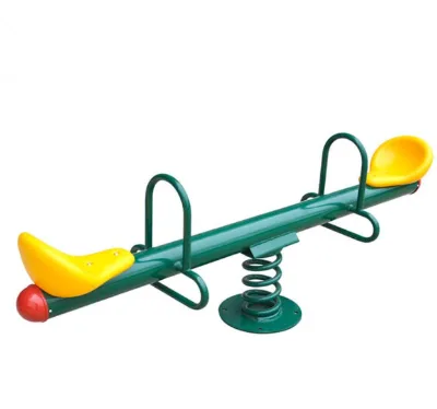 Plastic Yellow Seesaw Seat Outdoor Playground Fitness Equipment Seesaw