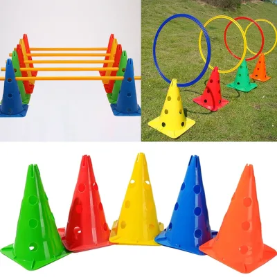 Durable Sports Cones Skating Football Training Workout Marker and Disc Holder for Kids Field Activity