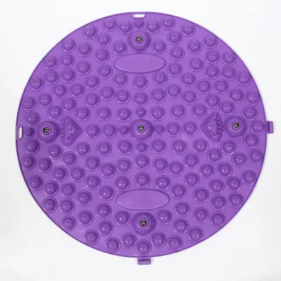 Foot Massager Mat TPE Colorful Shiatsu Foot Acupuncture Mat Shiatsu Massage Cushion Walk Stone Pebble Mat for Home Party Game