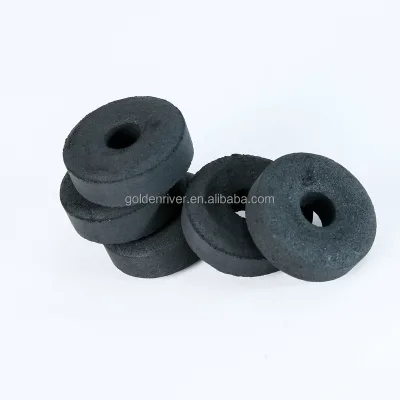 Wholesale 35mm*100 Ring Charcoal for Hookah Excellent Quality Machine-Made Charcoal Low Price