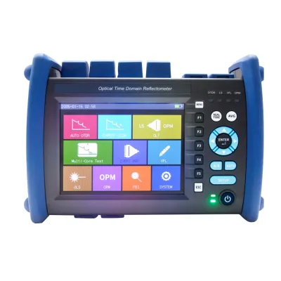 Wavelength 1310/1550nm FTTX Fiber Optic OTDR MPO Integrated Tester 12/24 Cores Optical Interface Test Equipment