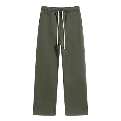 Streetwear Casual Canvas Jogger Straight Leg Eco-Friendly Breathable Lightweight Drawstring Sweatpants High Quality Cheap