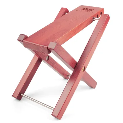 Classical Guitar Foot Rest Height Adjustable Elegant Premium Wood Guitar Footrest Correct Posture for Musician