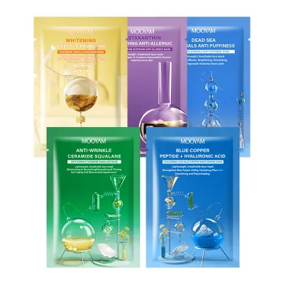 Astaxanthin Soothing Anti-irritation Anti-swelling Facial Mask Ceramide Hyaluronic Acid Brightening Nourishing Facial Mask