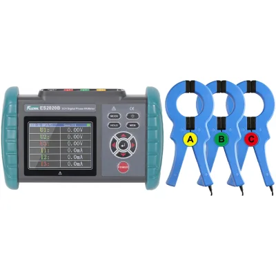ES2020B Volt-ampere Meter 3-Phase Large-diameter Digital Phase Voltage Meter 3CH Phase Digital VA Meters
