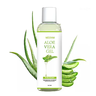 Face Massage Gel Aloe Vera OEM Private Label 99.9% Pure Natural Organic Extract Soothing Aloe Vera Gel for Face Skin