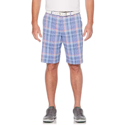 Golf Apparel Classic Golf Pants Style Casual Business Summer Men's Golf Plaid Short Pants