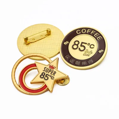 Customized logo Metal Zamac Pin Badge