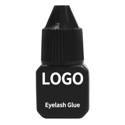 Popular Design Mild Eyelash Glue Quick Drying Anti Allergic Super Adhesive Individual Cluster Strip No Damage Lash Glue