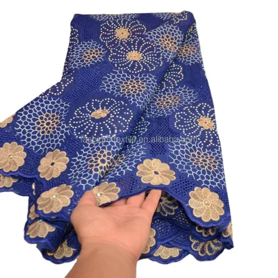 Clearance Sale for 100% Cotton for Eco-Friendly Tulle Embroidery Lace 51-52 Inches Wide for Dresses $30/pcs