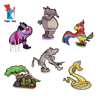 Promotion Gift 3D Animal Model Kit Small Jigsaw Puzzle 3D for Curious Minds