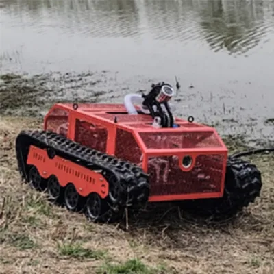 IP68 Waterproof Crawler Pipe Cleaning Robot Chassis