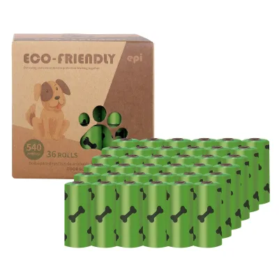 Wholesale Custom Printed Biodegradable Disposable Pet Dog Poop Bags