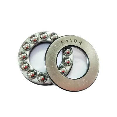 COTW Black Edge Thrust Ball Bearings 51104 Chrome Steel P5/P4 Precision Long Life 20x35x10mm for Automobiles/Aerospace/Crane