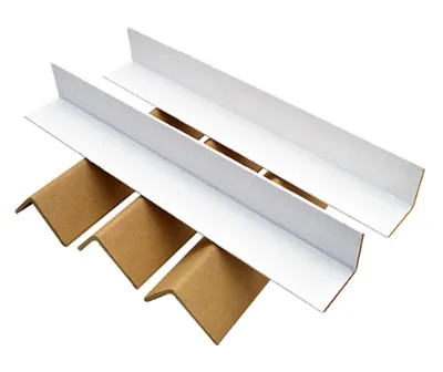 Paper Kraft Brown White Corner Protector Pallets Protection Angel