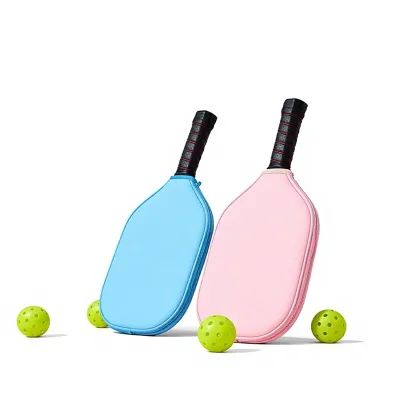 Wholesale Factory Custom logo Neoprene Paddle Table Tennis Badminton Racket Protective Cover Sleeve