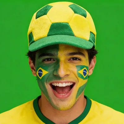 Best Sale Football Fan Hat Soccer Ball Pattern Baseball Cap Soccer Themed Party Hats Unisex Sports Casual Cap