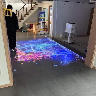 40 Games Smart Kids Game Interactive Floor/wall Projection System Device Interactive Whiteboard Device Multi Points Large Screen