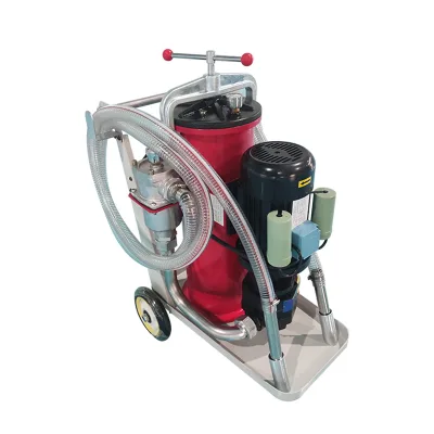50L Capacity Coalescence Dehydration Offline Filter Cart for Turbine Oil