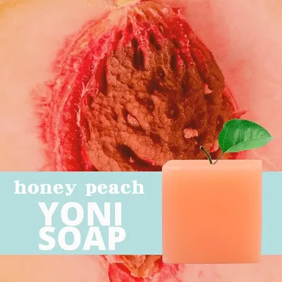 Wholesale Intimate Body Bath Soap Private Label Handmade Refresh Moisturizing Female Ph Balance Peach Yoni Bar Soap