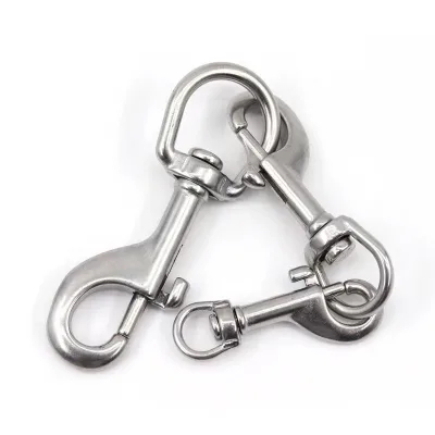 Premium P-Shaped Dog Buckle Pet Leash Hook Premium Dog Hook for Bag Chains
