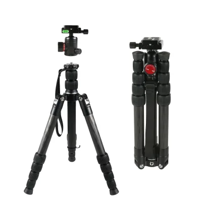 China Suppliers Ball Head Professional Camera Carbon Fiber Tripod Stand