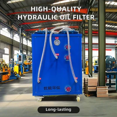 One-Touch Start Kitchen Oil Purifier Waste Oil Recycling Machine for Cooking Oil Cleaning Used Waste Treatment Machinery
