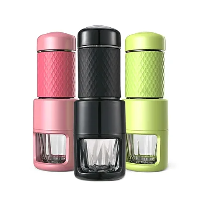 Outdoor Camping Hiking Travel Portable Mini Handheld Coffee Maker