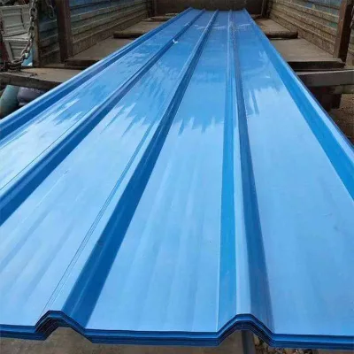 Both Painted Glazed PPGI Steel Roofing Sheet Exported to Peru Market