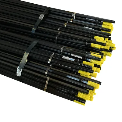 China Manufacturer's 11 Degree Conical Carbide Forging Bar Drilling Rod Not Broken Rod Body for Marble Granite Ore Mining Use
