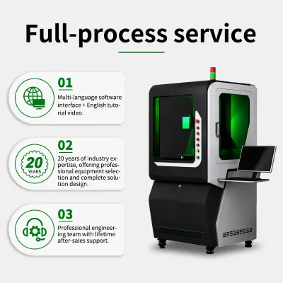 Zixu Water Cooling Laser Marker 100*100-600*600mm 355nm Industrial UV Laser Engraver Machine for Production Line Batch Marking
